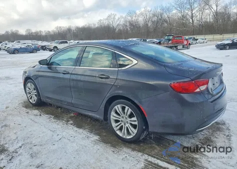 2016 Chrysler 200 Limited z USA, uszkodzony, nr VIN 1C3CCCAB4GN147560